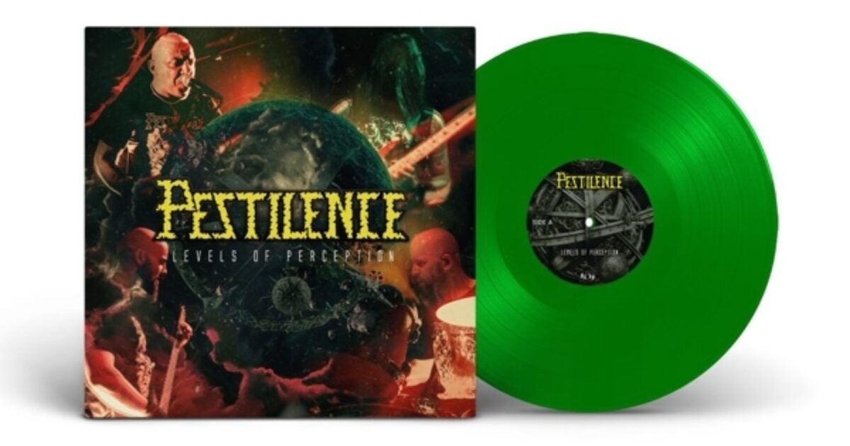 Pestilence – Levels Of Perception - Numbered/Green Vinyl - LP