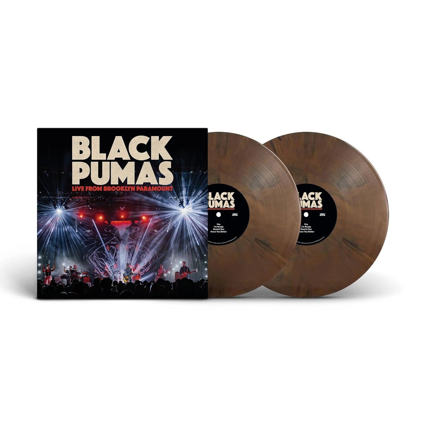 Black Pumas - Live from Brooklyn Paramount - Brooklyn Brownstone Vinyl - 2XLP