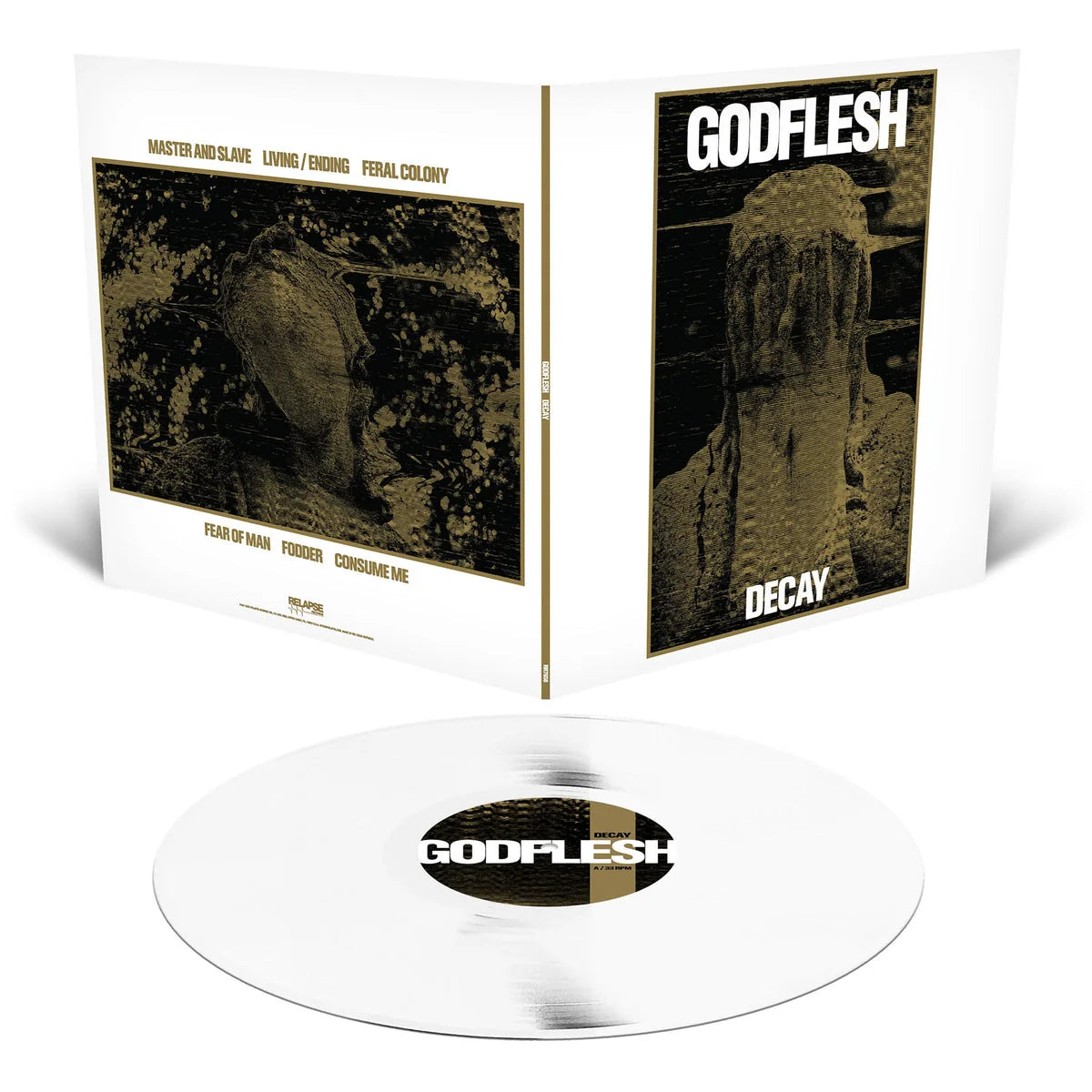 Godflesh - Decay - Opaque White Vinyl - LP