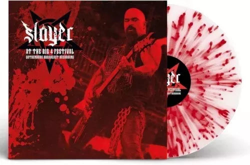 Slayer - At The Big 4 Festival - Clear n Red Splatter - UK Import - LP