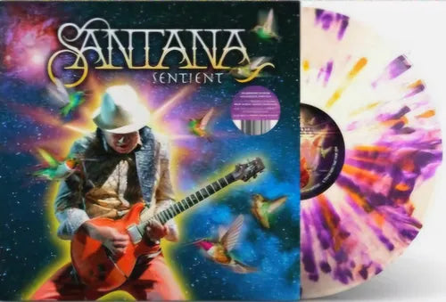 Santana – Sentient - Purple n Orange Splatter - LP
