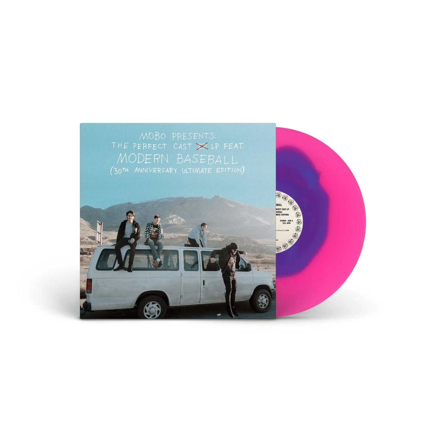 Modern Baseball - Perfect Cast - Pink Inside Blue Vinyl - LP