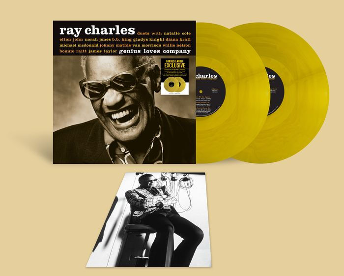 Ray Charles – Genius Loves Company - Limited Lemon Wave Vinyl - 2XLP