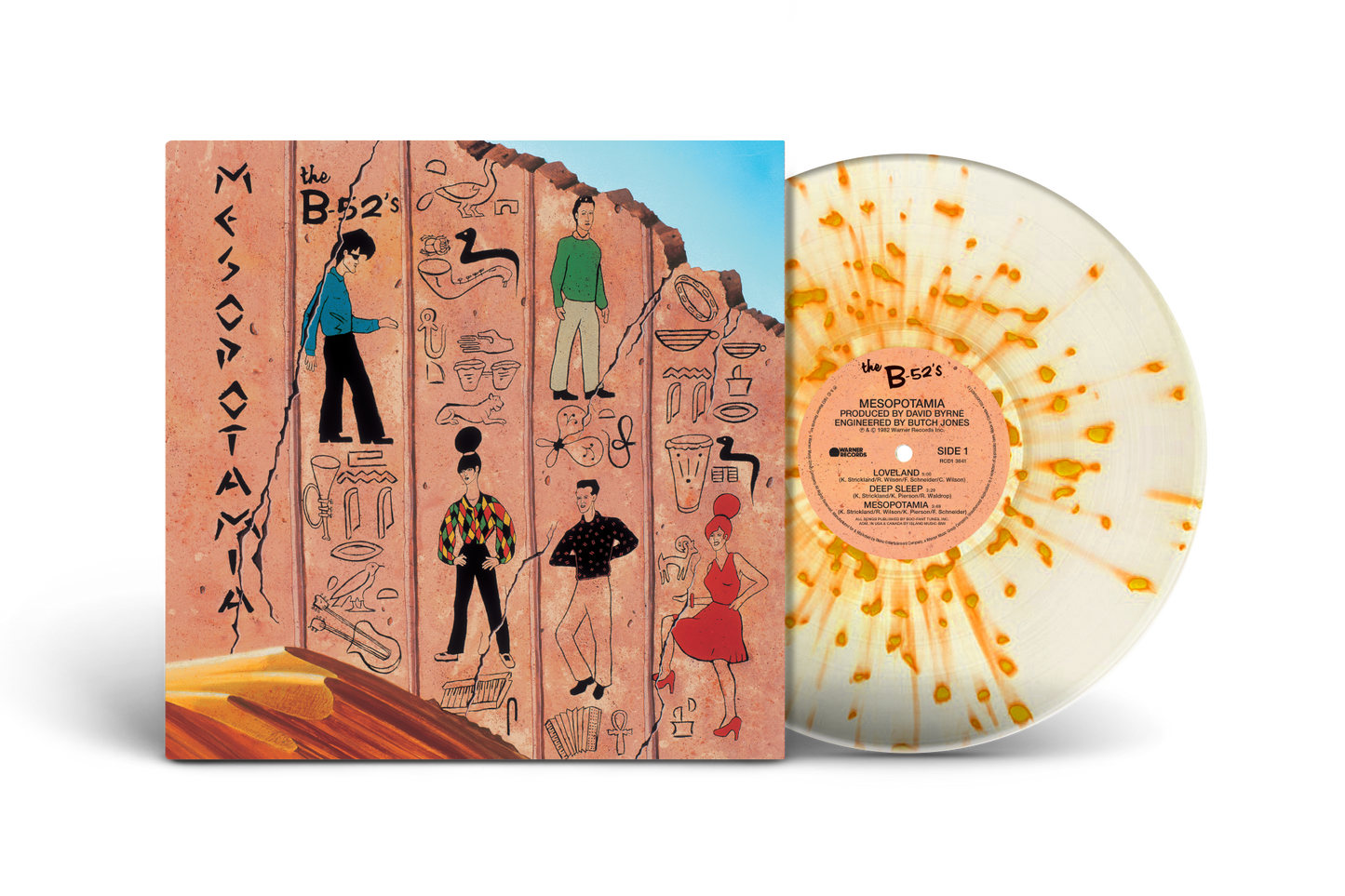 The B-52's – Mesopotamia - Limited Splatter Vinyl - LP