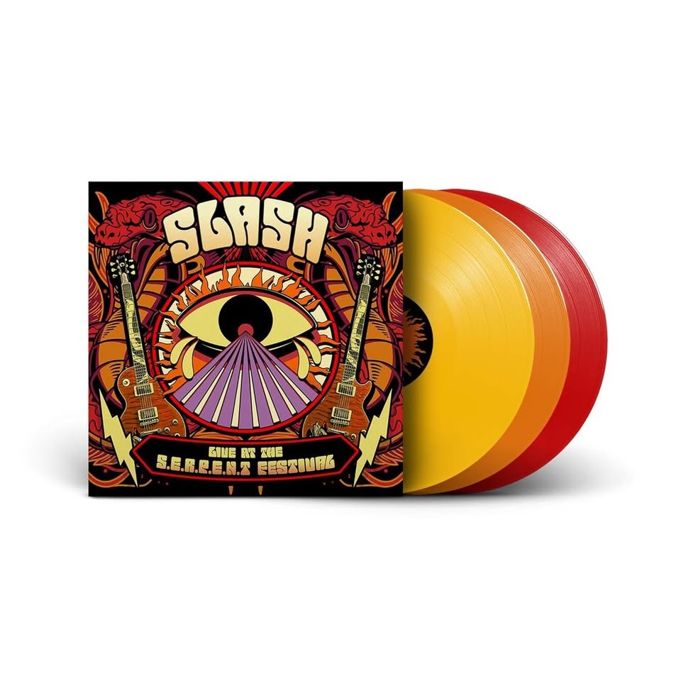Slash - Live at the S.E.R.P.E.N.T. Festival - 3 Color Vinyl - 3XLP