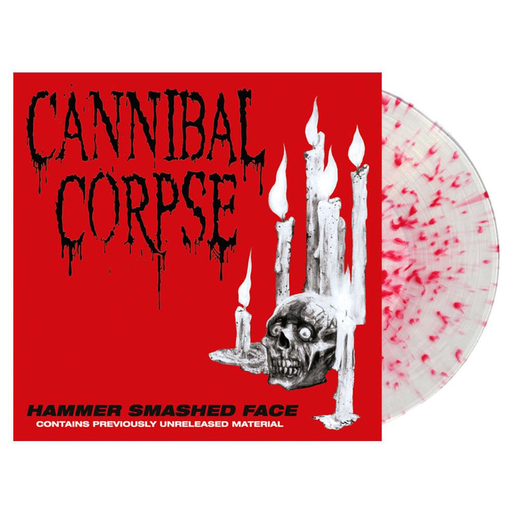 Cannibal Corpse - Hammer Smashed Face - Clear N Red Splatter - LP