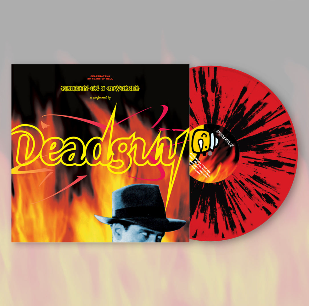Deadguy - Fixation On A Coworker - Red n Black Splatter - LP