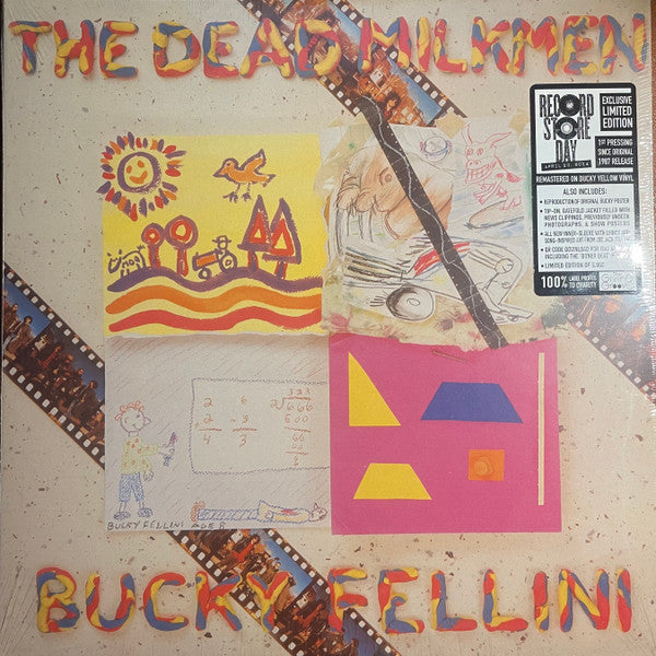Dead Milkmen - Bucky Fellini - RSD 2024 Yellow Vinyl - LP