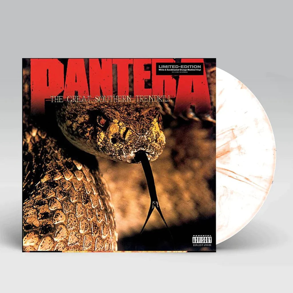 Pantera - The Great Southern Trendkill - Orange & White Marbled
