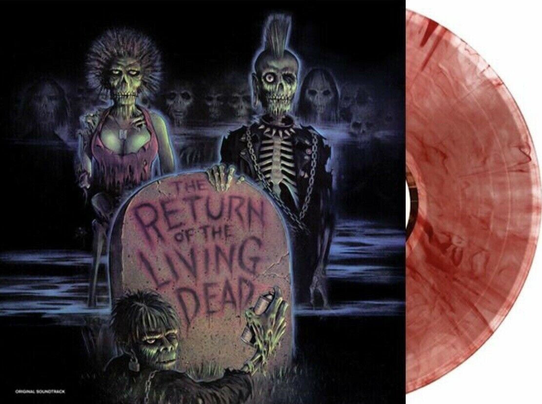 Return of The Living Dead - Horror Soundtrack - Clear n Blood Red Splatter - LP