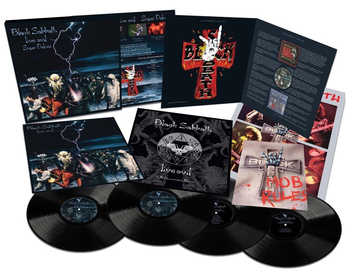 Black Sabbath – Live Evil - 4XLP Box Set