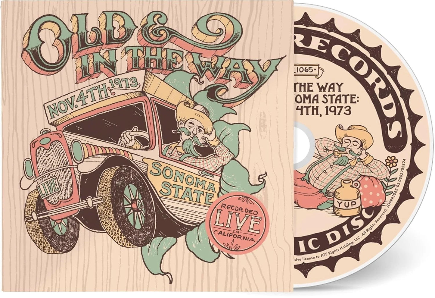 Old & In the Way - Live at Sonoma State – 11/4/73 - CD