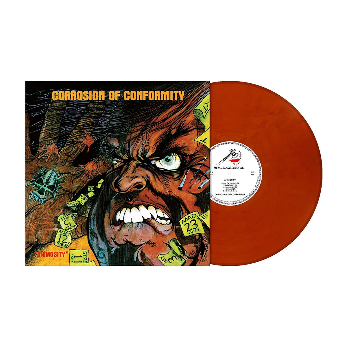 Corrosion Of Conformity – Animosity - Orange + Brown Vinyl - LP