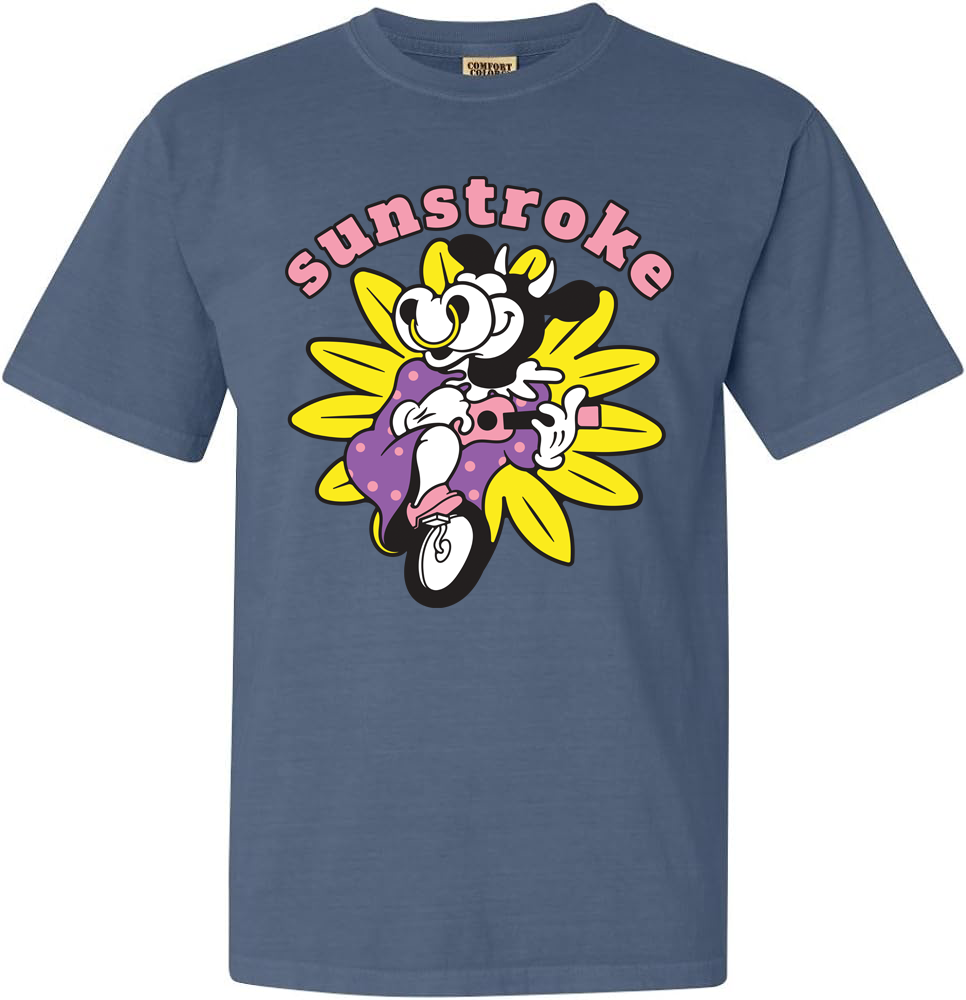 Sunstroke - It's a Shame About...(Cow) - T-Shirt (Comfort Colors)