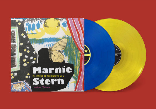 Marnie Stern ‎– In Advance Of The Broken Arm - Blue n Yellow Vinyl - 2XLP
