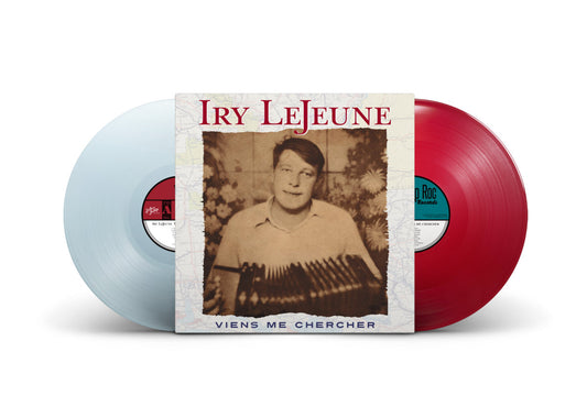 Iry Lejeune ‎– Viens Me Chercher -  Sky Blue n Opaque Red Vinyl - 2XLP