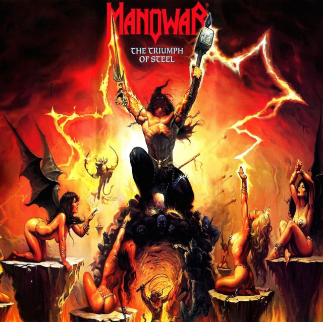 Manowar - The Triumph of Steel - Red Vinyl - 2XLP