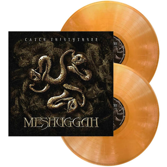 Meshuggah  - Catch Thirtythree  - 20th Anniversary Gold & White Marble Vinyl - 2XLP
