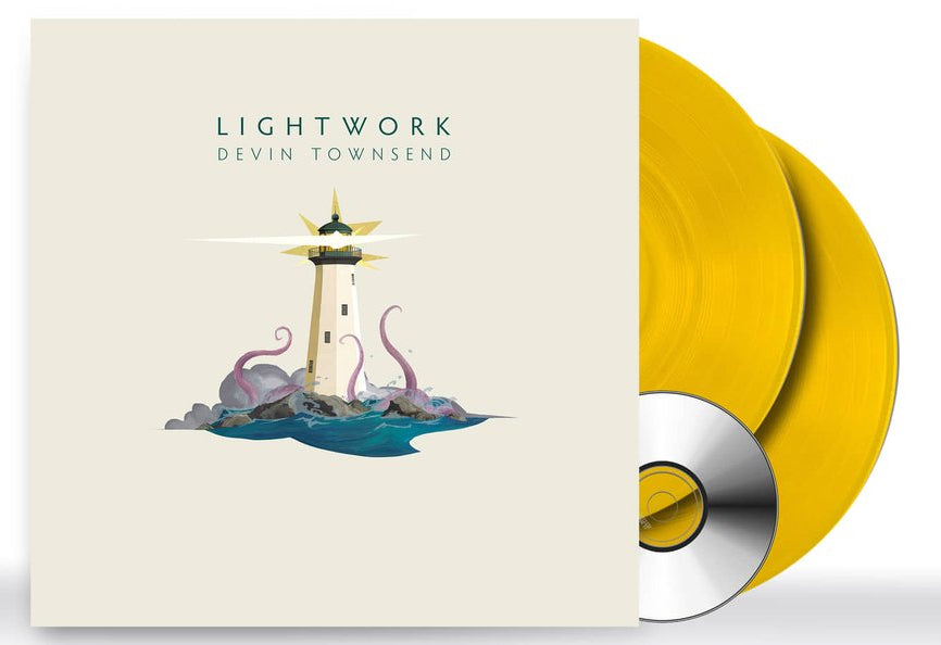 Devin Townsend – Lightwork - Indie Exclusive 180 Gram Yellow Vinyl  - 2XLP + CD
