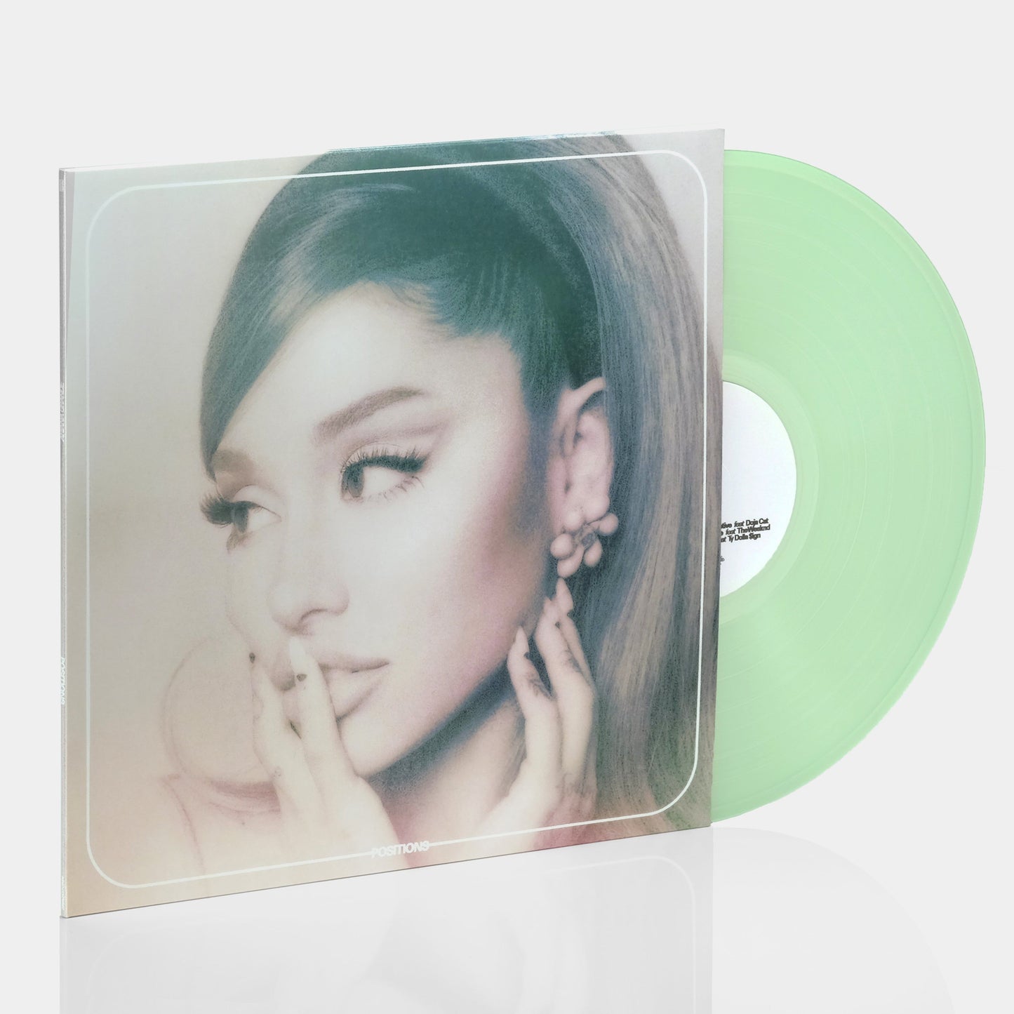 Ariana Grande - Positions - Coke Bottle Clear/Green Vinyl - LP