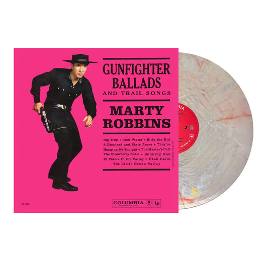 Marty Robbins – Gunfighter Ballads And Trail Songs - Bullets in Blood Vinyl - LP