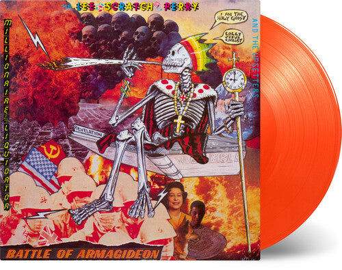 Lee 'Scratch' Perry And The Upsetters ‎– Battle Of Armagideon - 180 Gram Orange Vinyl (Individually Numbered)  - LP