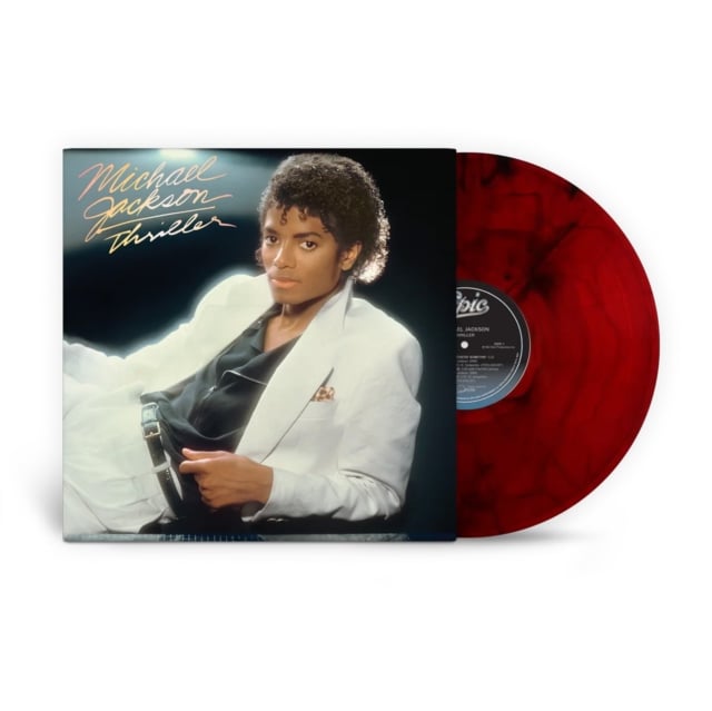 Michael Jackson - Thriller - Red N Black Vinyl - LP