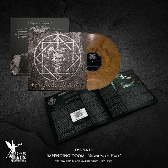 Impending Doom - Signum of Hate - Yellow Red Black Marble Vinyl - LP