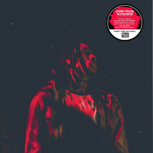 Chris Travis – Art Of Destruction - Red n Black Splatter - Record Store Day 2022 - LP
