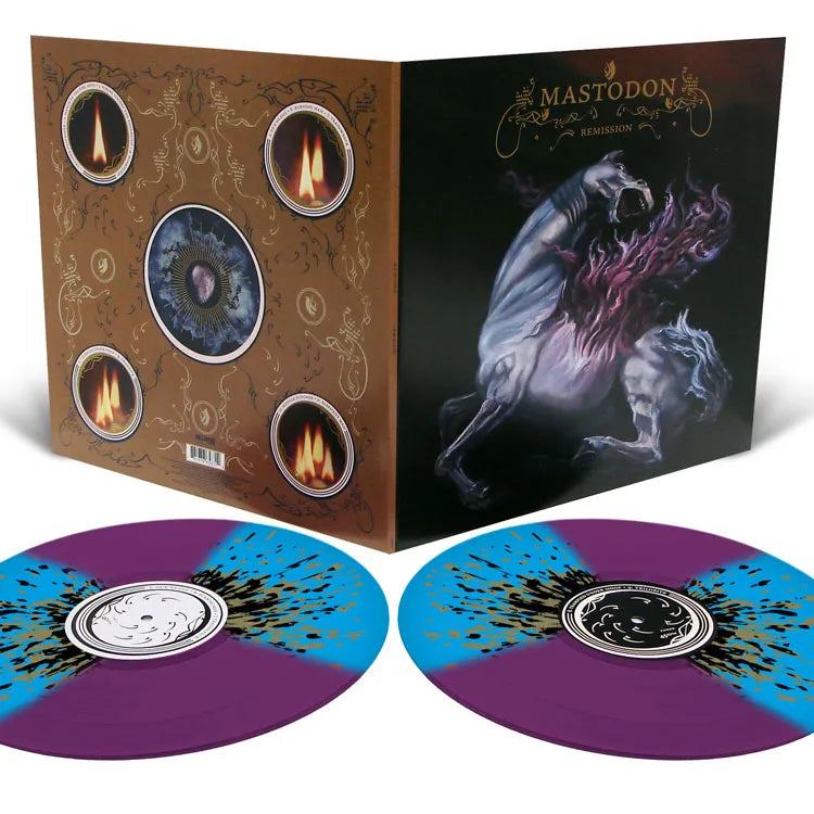Mastodon -  Remission  - Custom Butterfly W/ Splatter - 2XLP