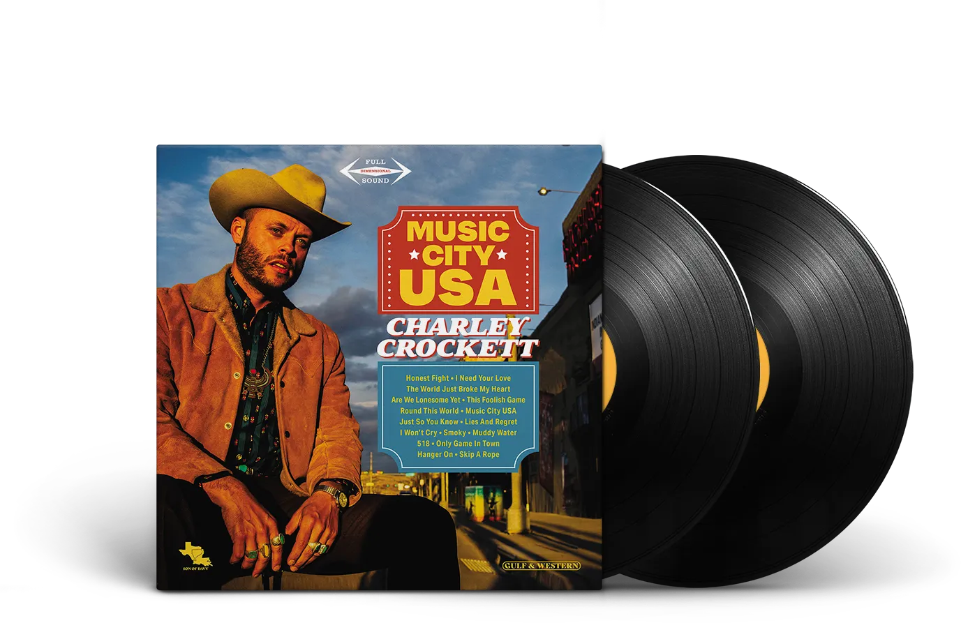 Charley Crockett  - Music City USA  - 2XLP