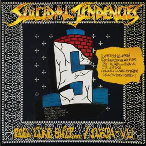 Suicidal Tendencies  - Controlled By Hatred/Feel Like Shit...Deja Vu - (Black Vinyl) - LP
