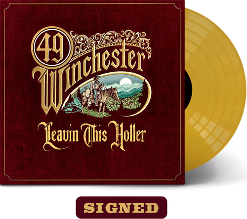 49 Winchester  - Leavin' this Holler - Autographed Gold Vinyl - LP