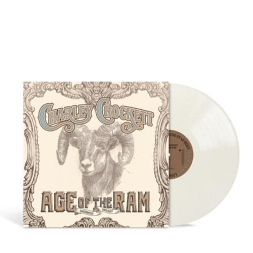Charley Crockett - Age Of The Ram  - Indie Exclsuive Mesa White LP W/ Alt Cover