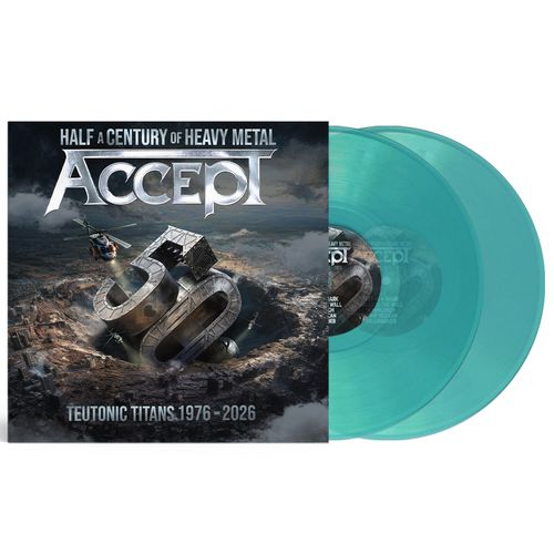 Accept - Teutonic Titans 1976-2026 - Turquoise Vinyl - 2XLP