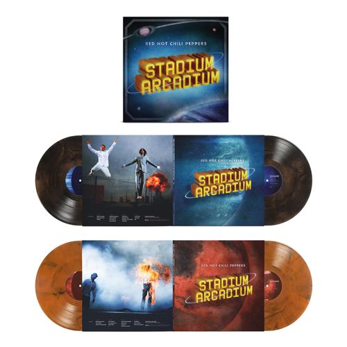Red Hot Chili Peppers - Stadium Arcadium 20th Anniversary - Indie Exclusive Brown Smoke & Orange Smoke Vinyl - 4XLP Box Set