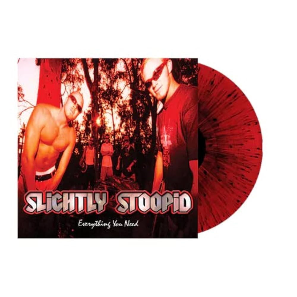 Slightly Stoopid – Everything You Need - Red n Black Splatter - LP