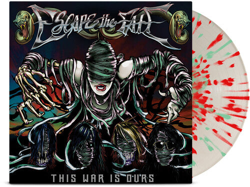 Escape The Fate - This Wars Is Ours: 15th Anniversary Edition  - White w/Red & Green Splatter  - LP]