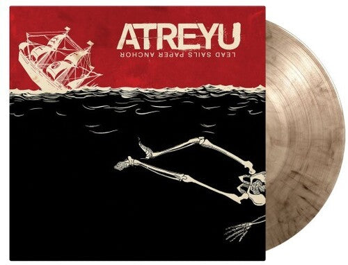 Atreyu ‎– Lead Sails Paper Anchor - 180 Gram Clear W/Black Smoke / Individually Numbered- LP