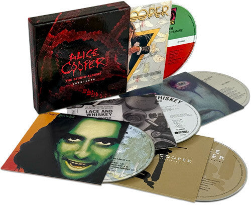 Alice Cooper - The Studio Albums 1975-1978 - 5XCD Box Set