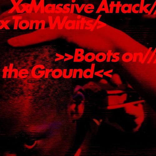 Massive Attack X Tom Waits – Boots On The Ground - Random Blue/Red/White Eco Vinyl - LP