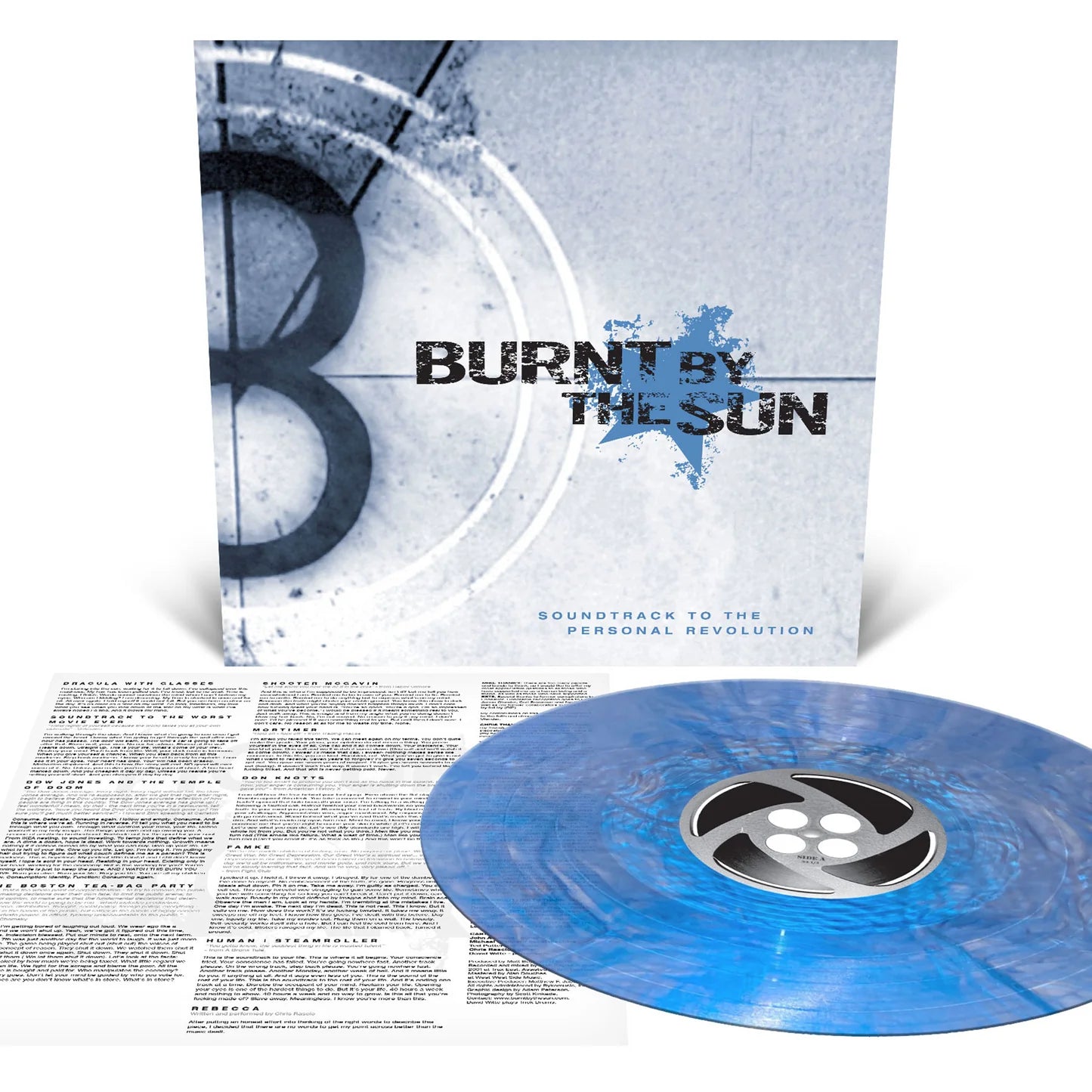 Burnt By The Sun - Soundtrack To The Personal Revolution - Iridescent Blue Marble - LP