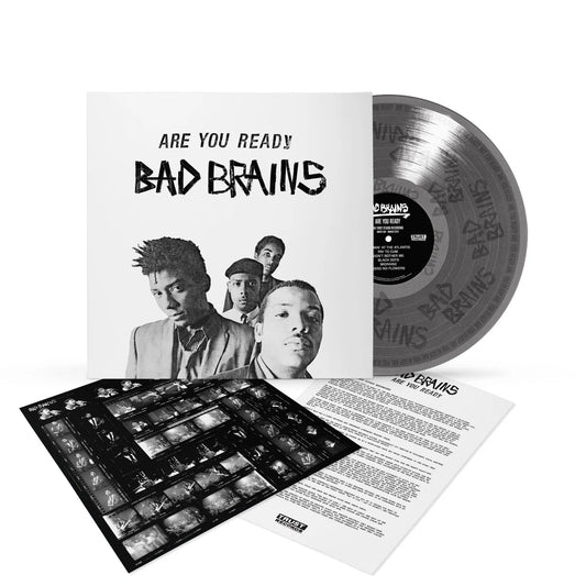 Bad Brains - Are You Ready: First Studio Recording - Transparent Black Vinyl - LP