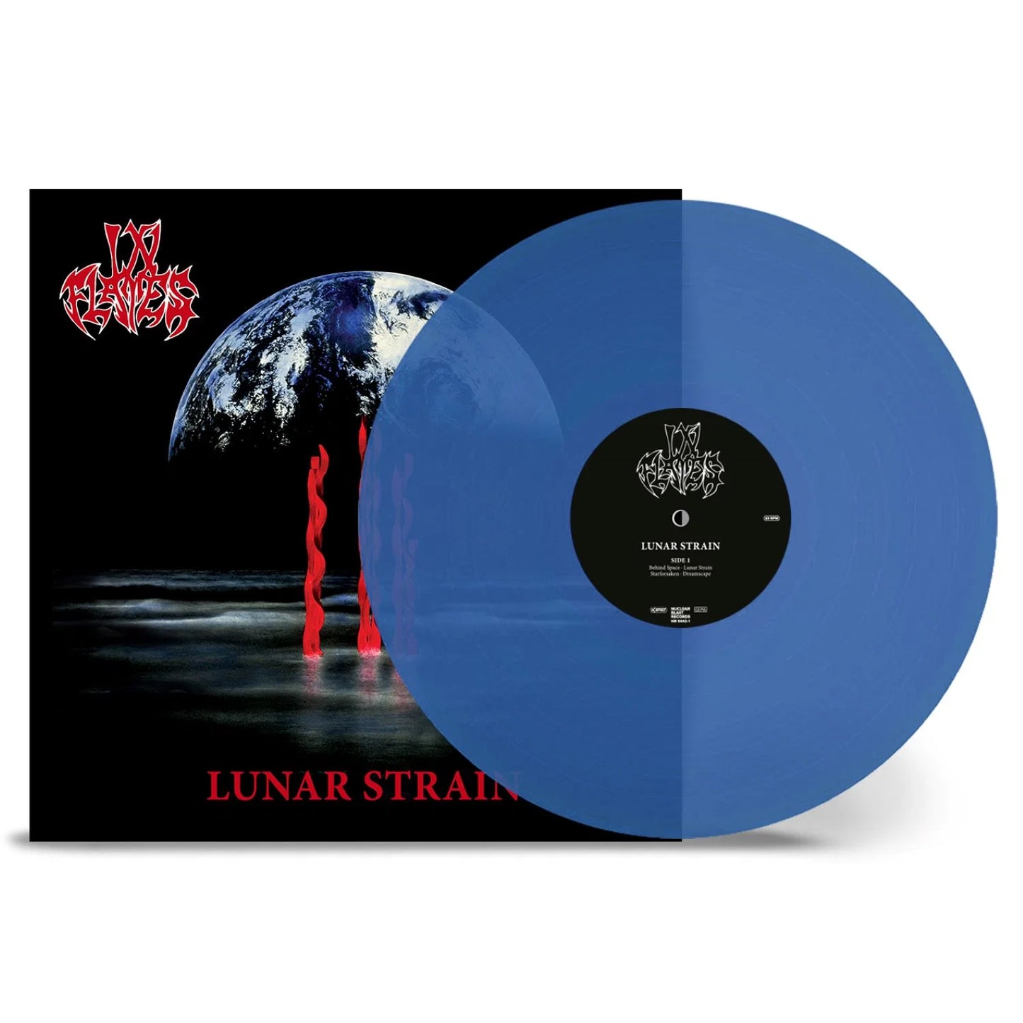 In Flames - Lunar Strain  - 30th Anniversary Transparent Blue Vinyl - LP