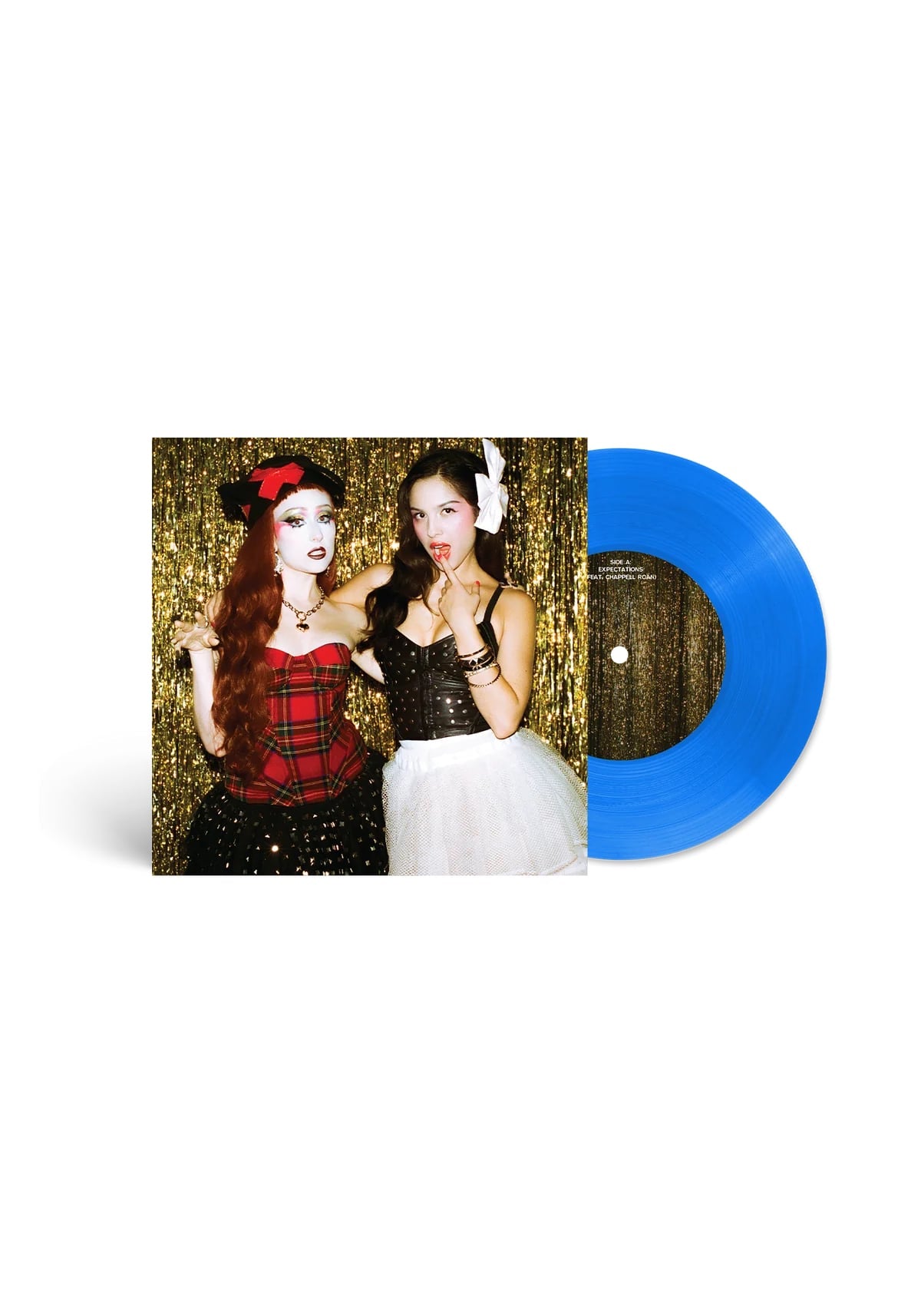 Olivia Rodrigo - Expectations (Feat. Chappel Roan)- 'LA behavior'  Translucent Blue Vinyl - 7"