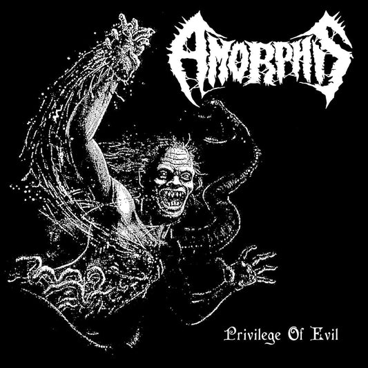 Amorphis – Privilege Of Evil - Custom Galaxy Effect Black n White Merge - LP