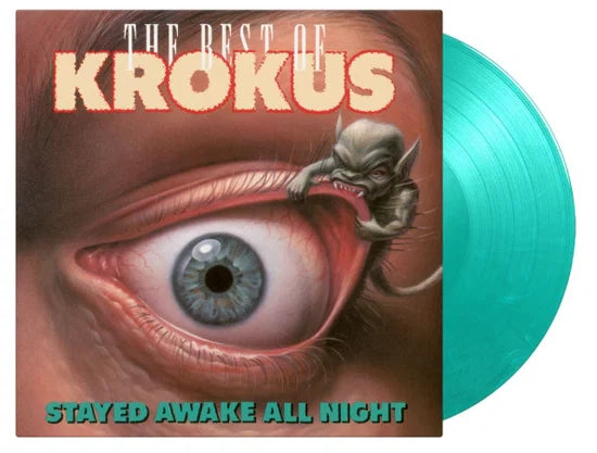 Krokus ‎– Stayed Awake All Night / The Best Of Krokus - 180 Gram Green n White Vinyl / Numbered - LP