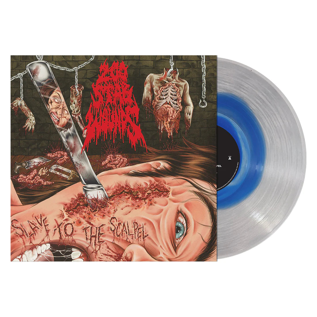 200 Stab Wounds – Slave To The Scalpel - Clear with Blue - LP
