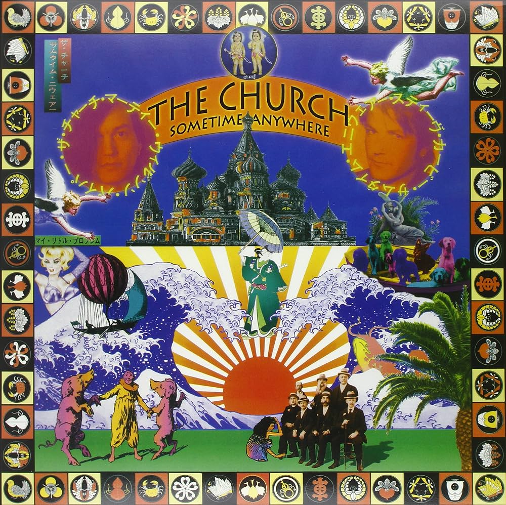 The Church ‎– Sometime Anywhere - Blue n Orange Vinyl - 2XLP