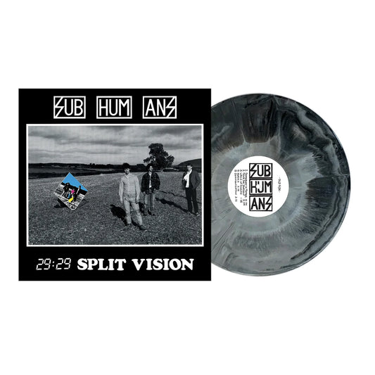 Subhumans - 29:29 Split Vision White & Black Galaxy Vinyl -  LP